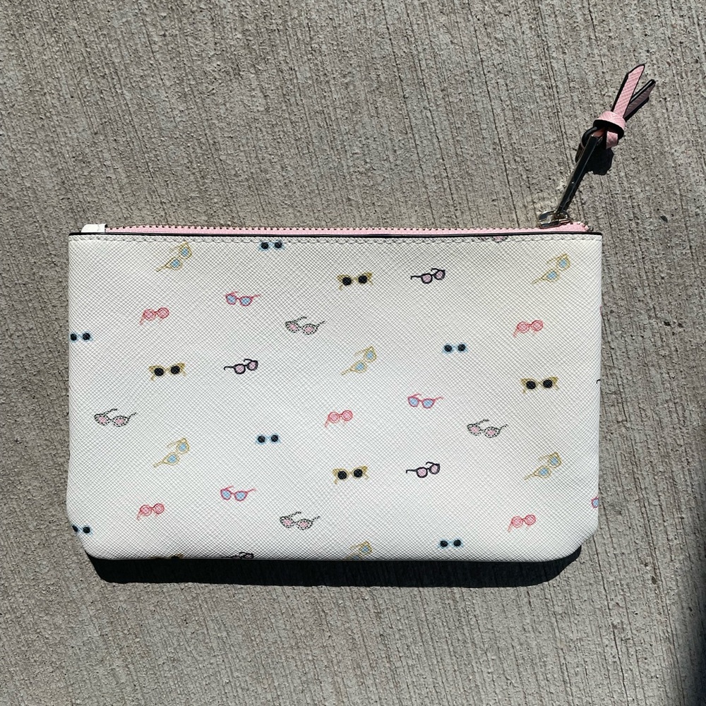 Glasses Patterned Clutch/Pencil Case